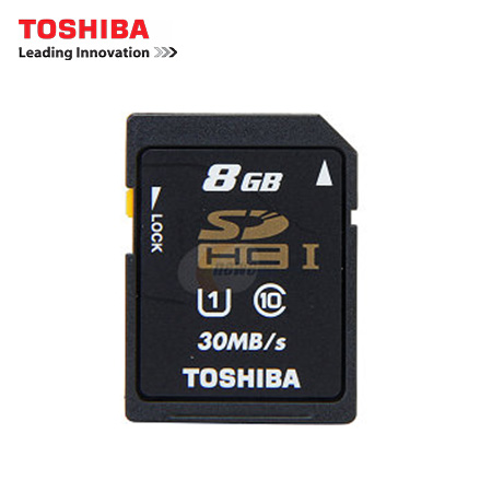 MEMORIA TOSHIBA SD 8GB BLACK (PN PFS008U-1DCK)
